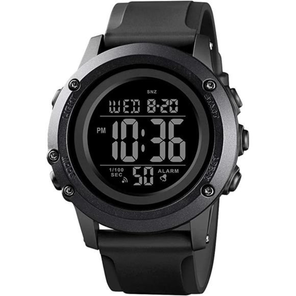 Men's Digital Sports Watch Large Face Waterproof Wrist Watches